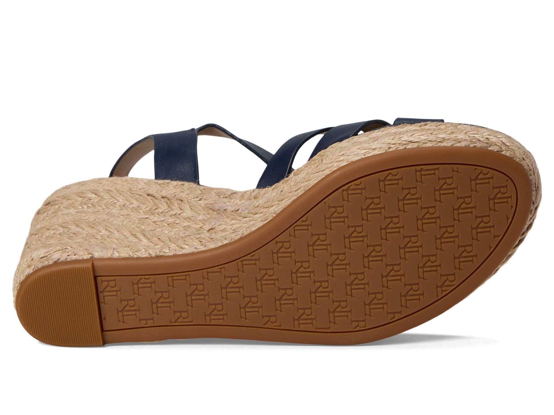 Сандалии Lauren Ralph Lauren Soffia Espadrille Wedges, цвет Refined Navy — фото 3