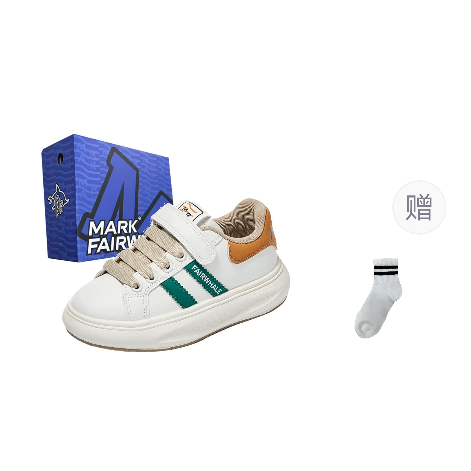 

Детская повседневная обувь для детей FAIRWHALE, зеленый