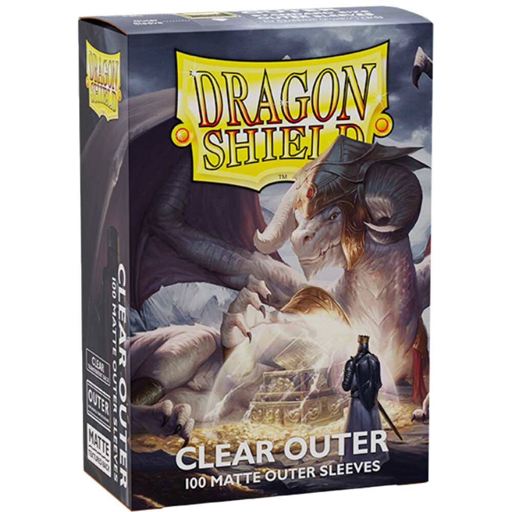 

Аксессуары Arcane Tinmen Dragon Shield Outer Sleeves: Matte - Clear (100)