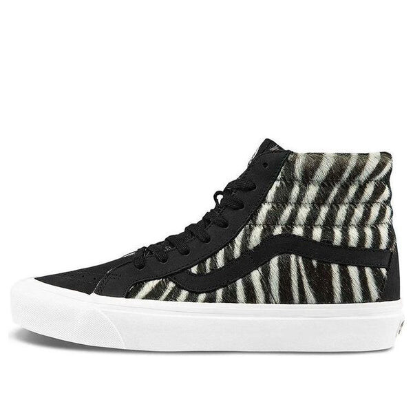 

Кроссовки sk8-hi 38 dx 'anaheim factory - zebra' Vans, черный