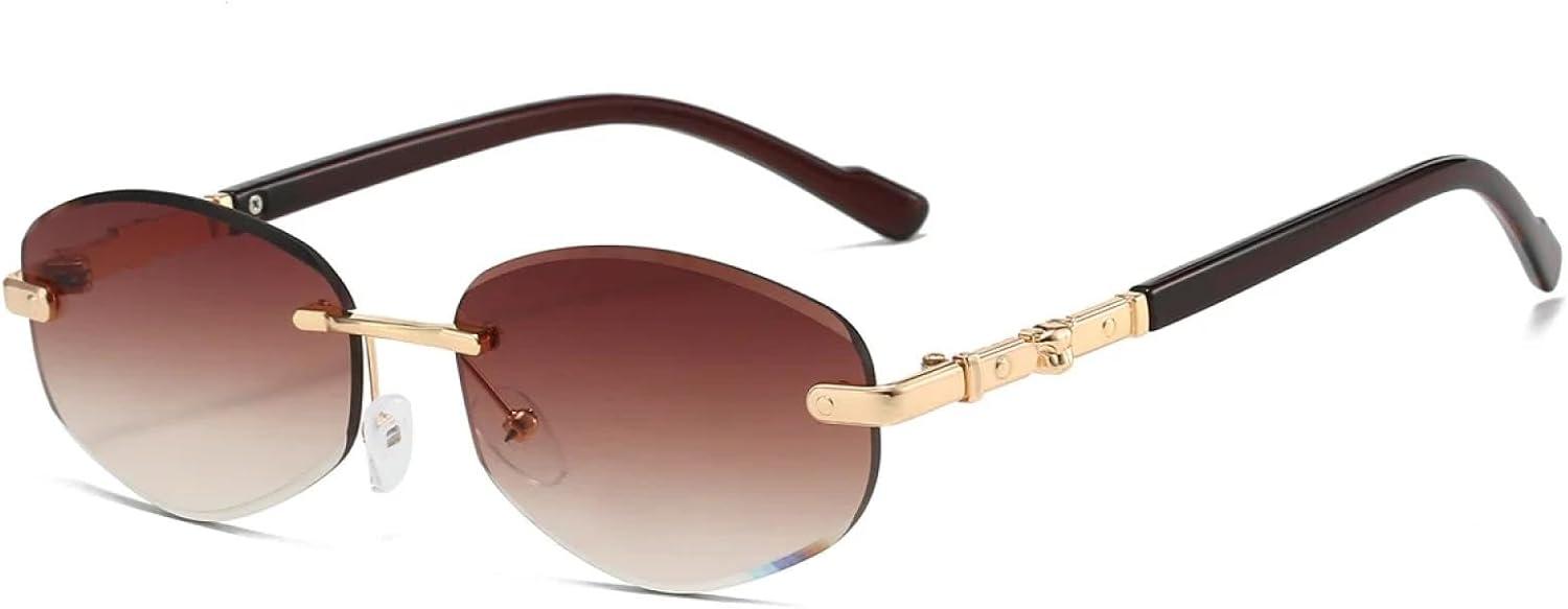 

Солнцезащитные очки с защитой от УФ-излучения UV400 | Круглые градиентные линзы в металлической оправе | Яркие цветные линзы для занятий спортом на открытом воздухе и вождения DSVIGF, G-gradient Tea