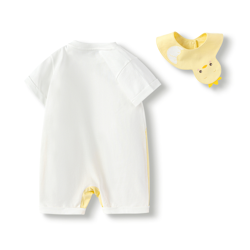 

SS24 Комбинезон для малышей BALABALA, желто-серый тон 00332