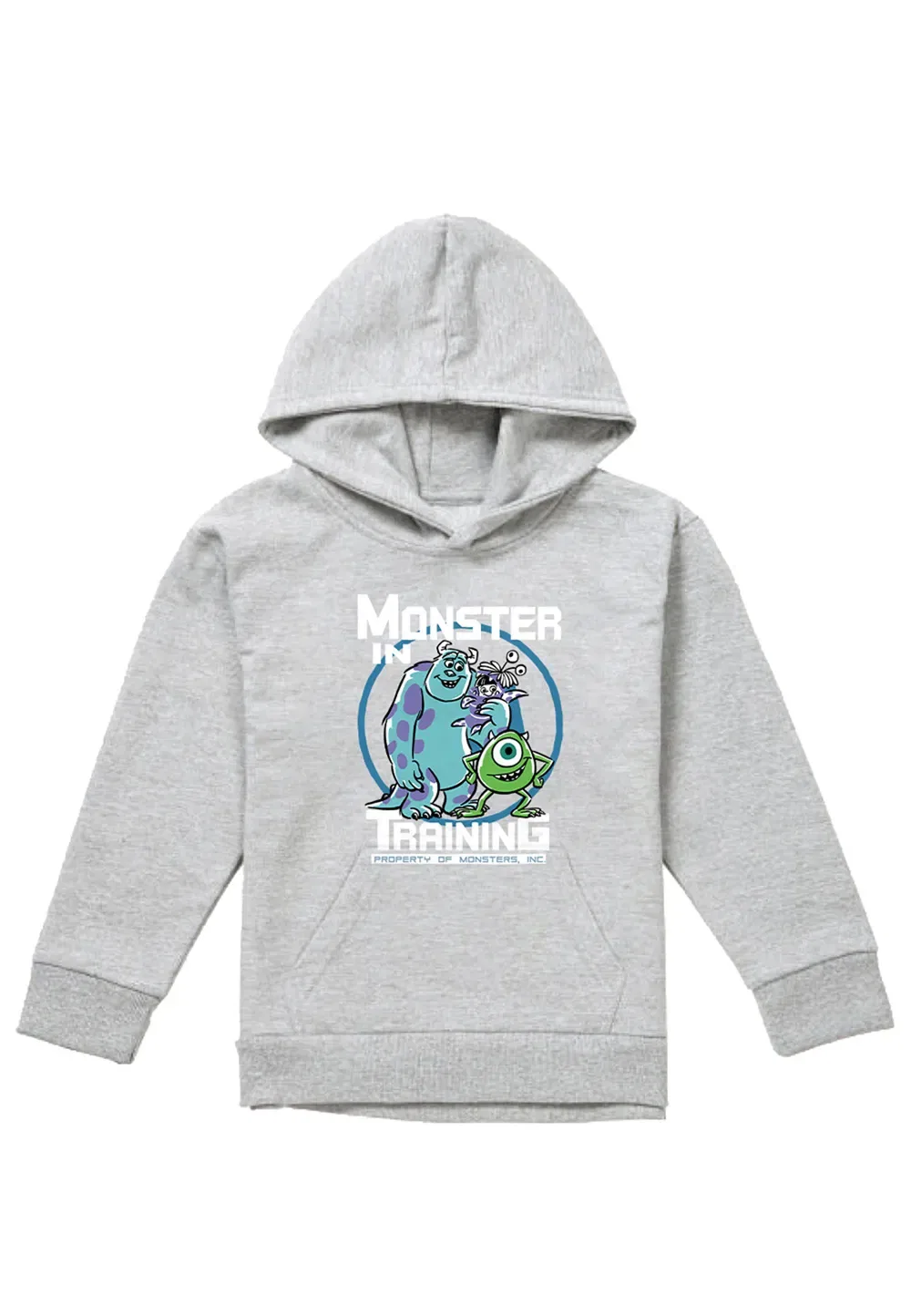 Худи детское Monsters In Training Disney Athletic Heather, серый — фото 4