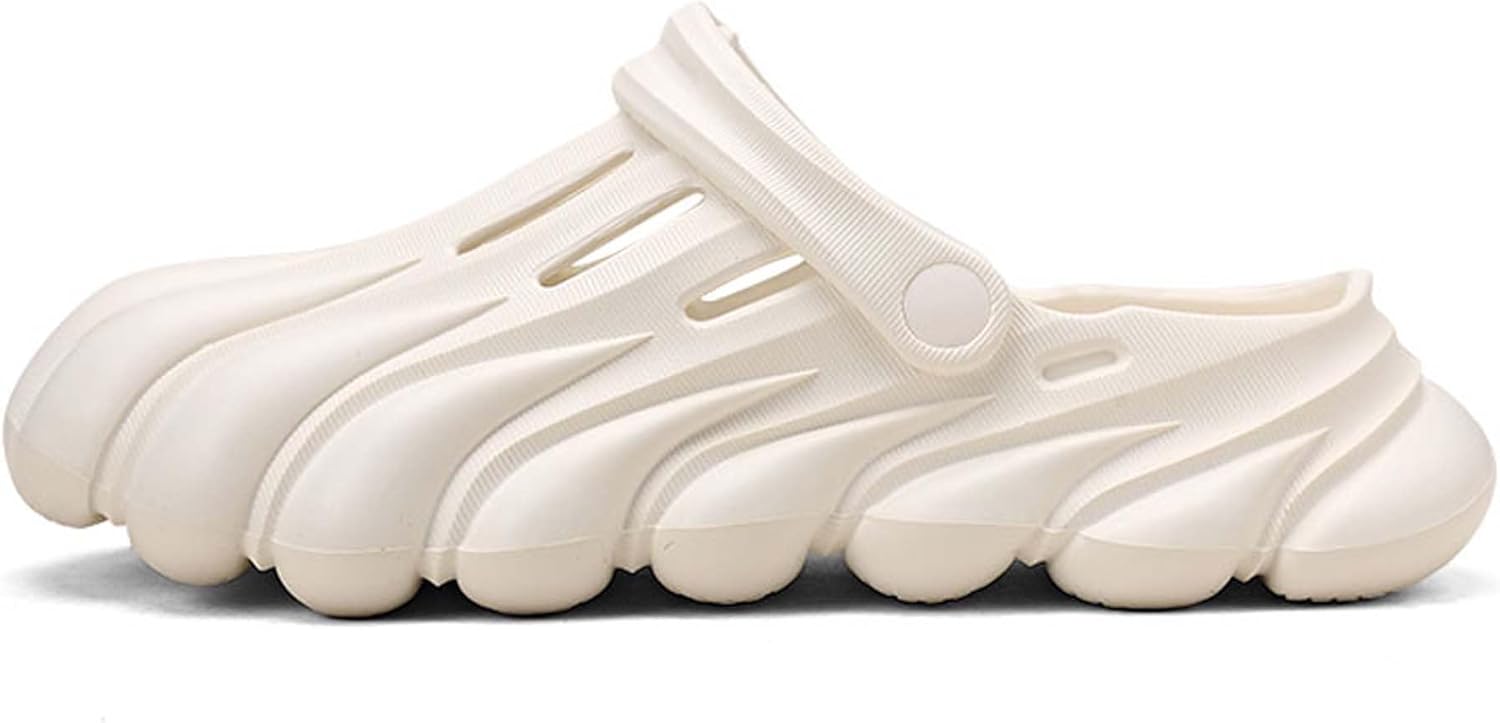 

Комфортные сандалии EVA с толстой подошвой, легкие и дышащие спортивные шлепанцы Generic, белый