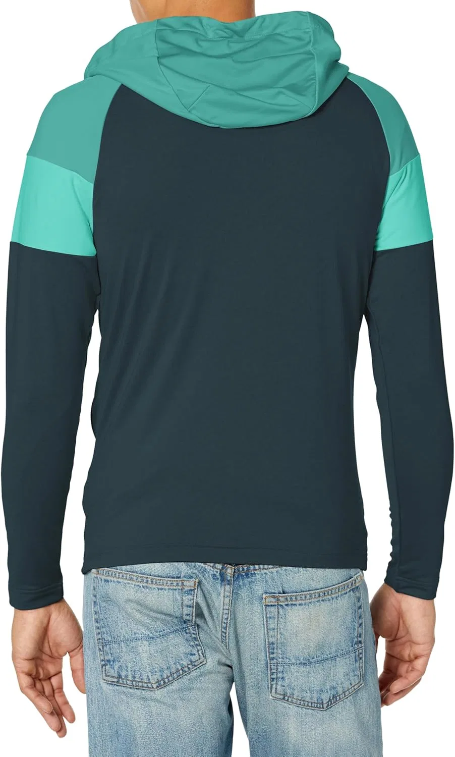 Мужская толстовка Lacoste из эластичной ткани, Ocelle/Cove/Navy Blue — фото 2