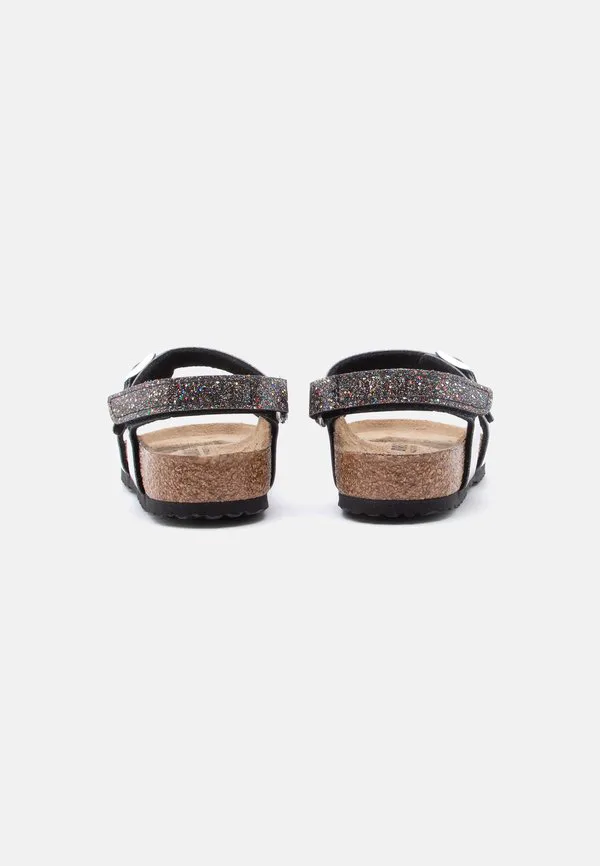 Узкие сандалии rio с космическим блеском Birkenstock, Black — фото 3
