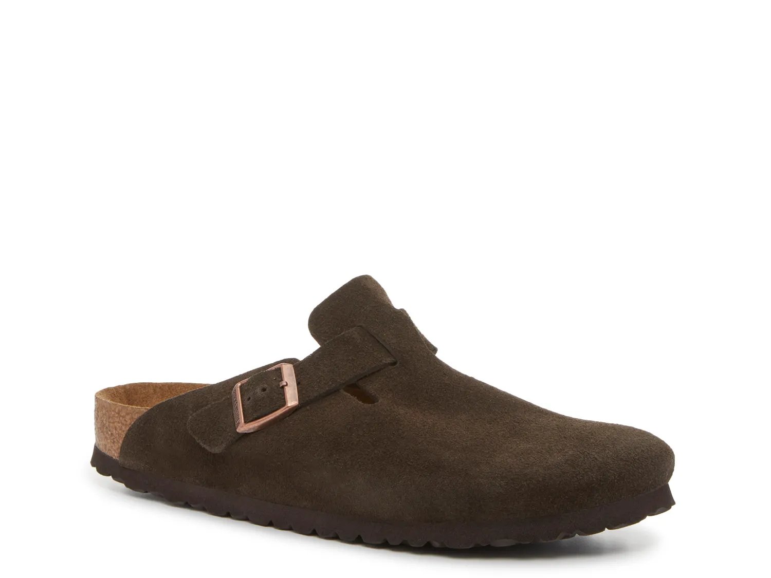 Сабо Birkenstock Boston Soft Footbed Clog - Women's, Mocha Brown