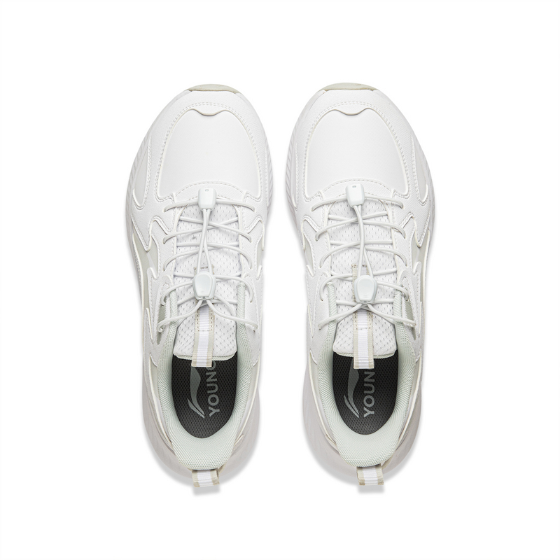 Спортивные повседневные детские кроссовки Unisex LINING YOUNG, белый — фото 4