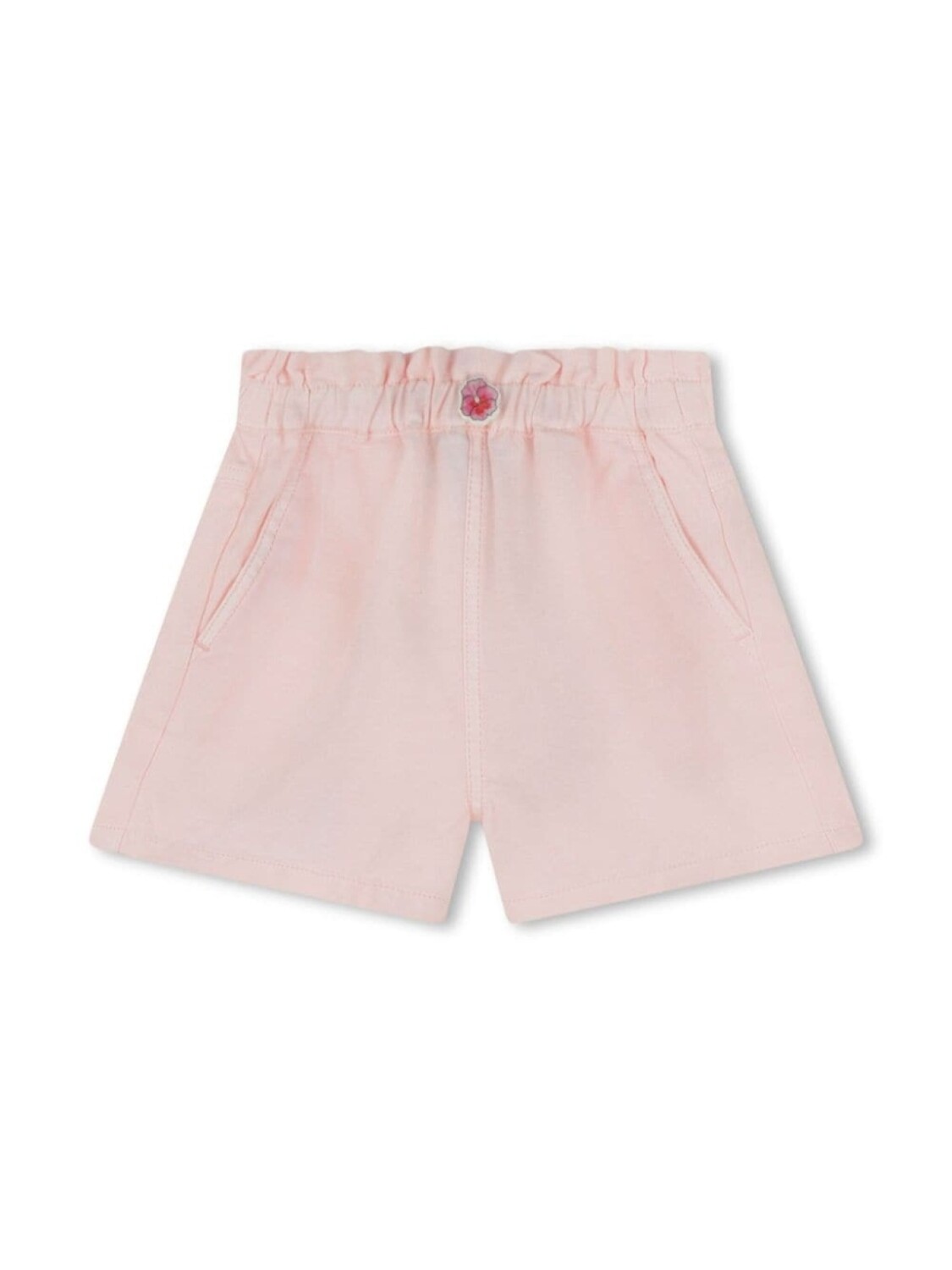 

Kenzo Kids шорты с вышитым логотипом, розовый
