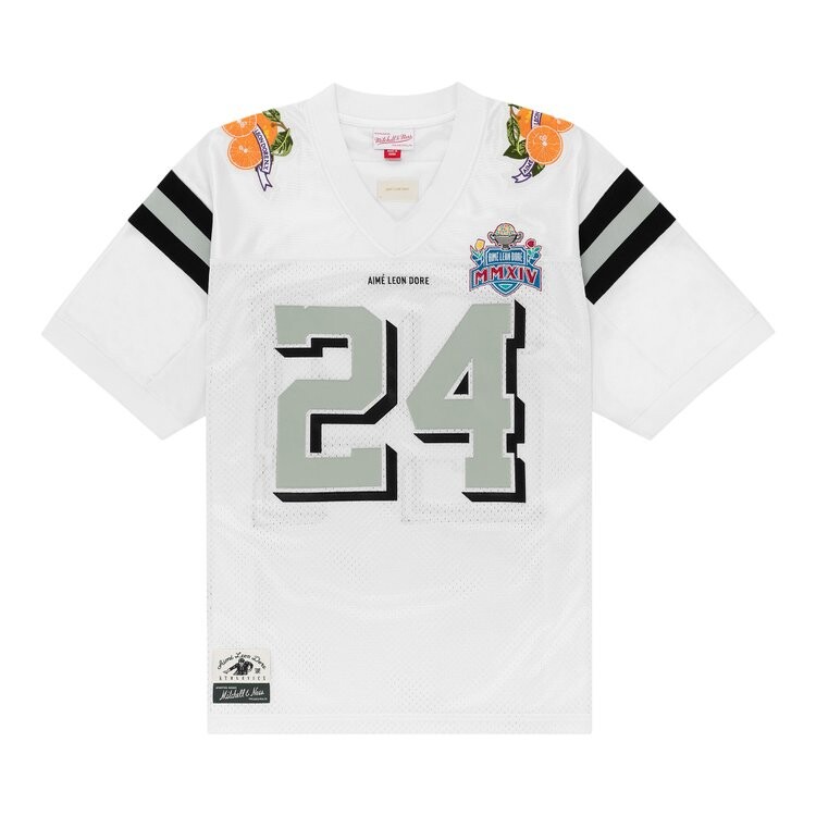 

Джерси Aimé Leon Dore x Mitchell & Ness Team Football 'White', белый