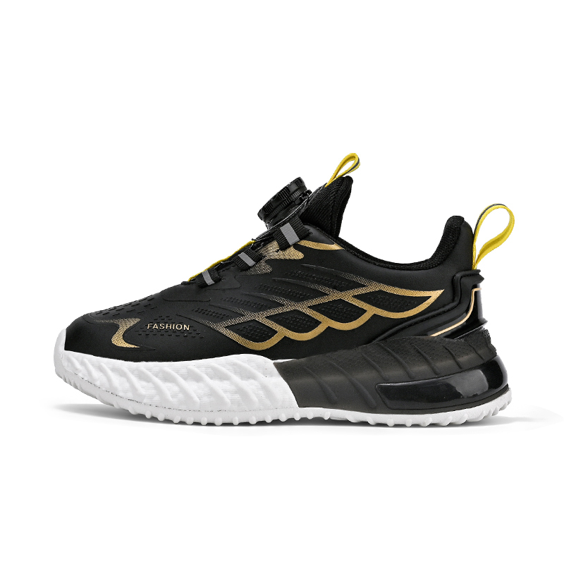 

Детские кроссовки с низким верхом, устойчивые к истиранию Wooden Rabbit, черный