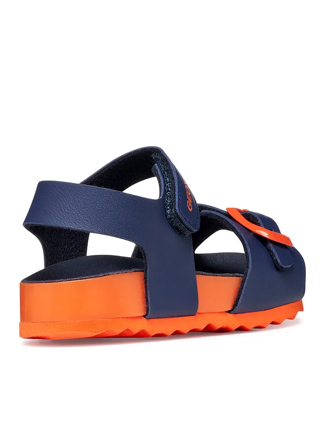 Geox Сандалии B Sandal Chalki Boy B652QA 000BC C0659 S темно-синие — фото 4