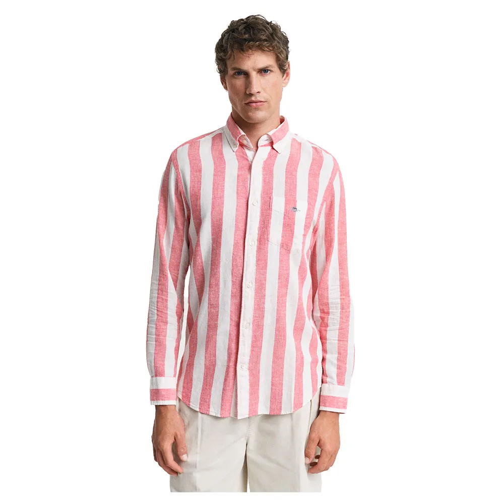 

Рубашка Gant Bold Stripe Regular Fit, красный