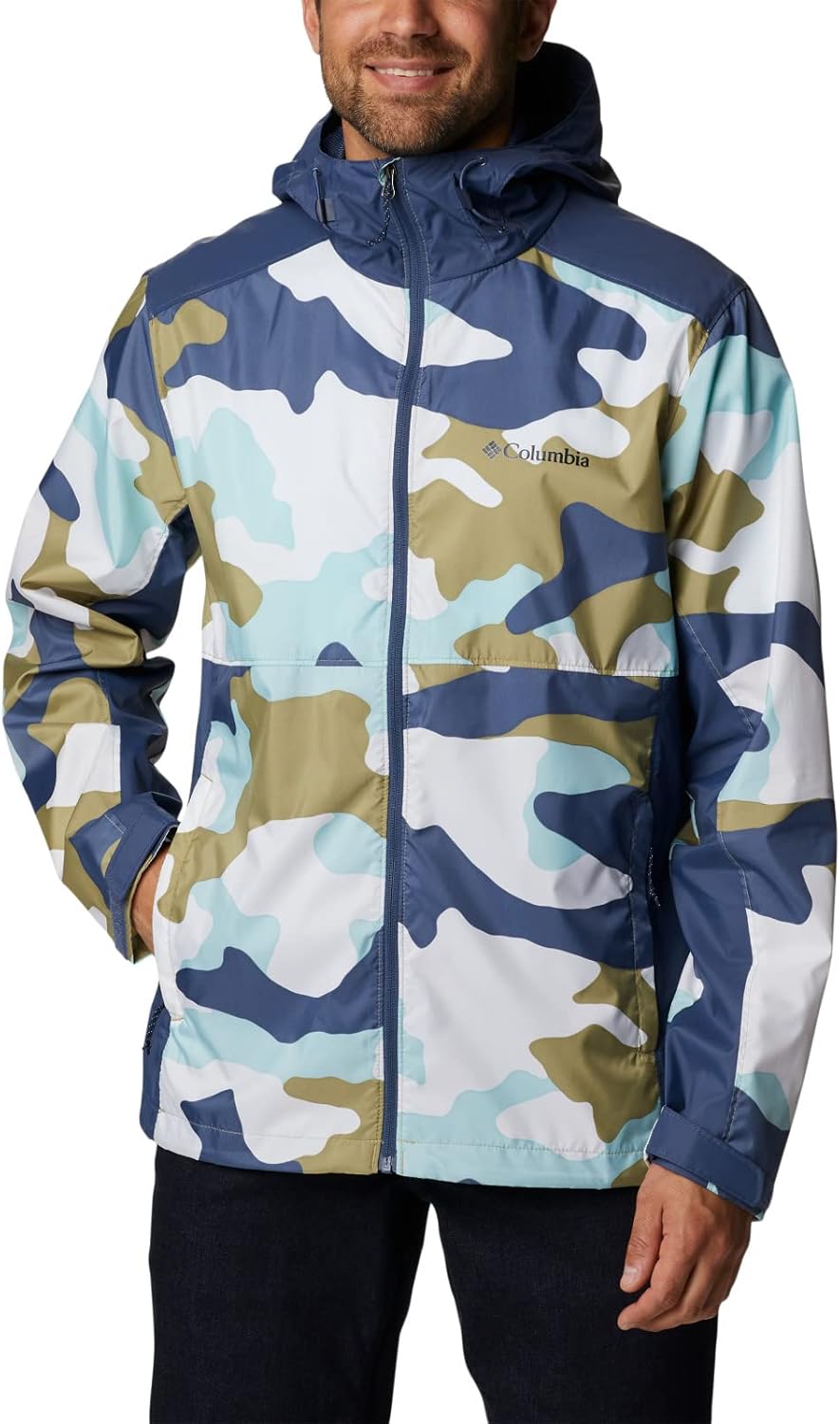

Куртка Columbia Glennaker Springs для мужчин, Savory/Mod Camo Print/Dark Mountain