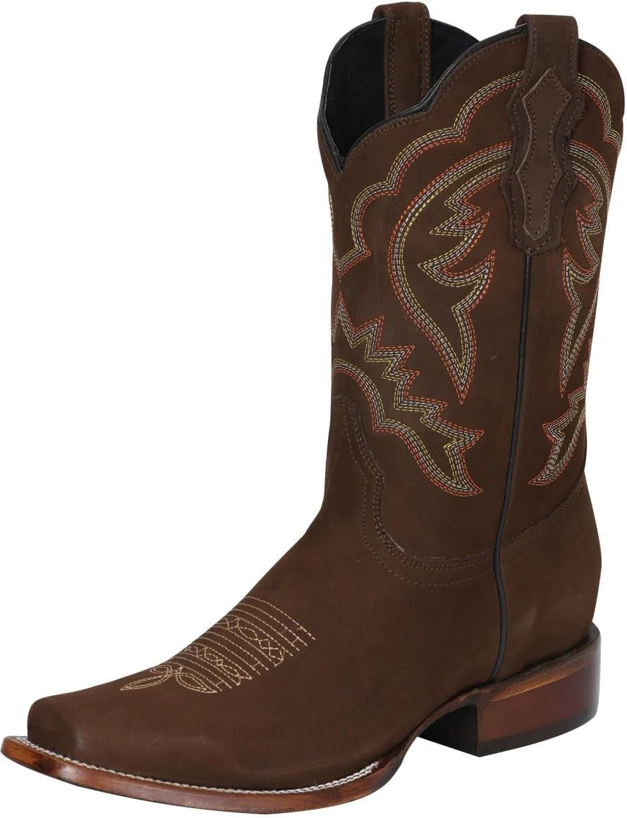 

Мужские вестерн-ботинки El Seor de los Cielos, ковбойские, коричного цвета, из нубука премиальной коровьей кожи Generic, initial