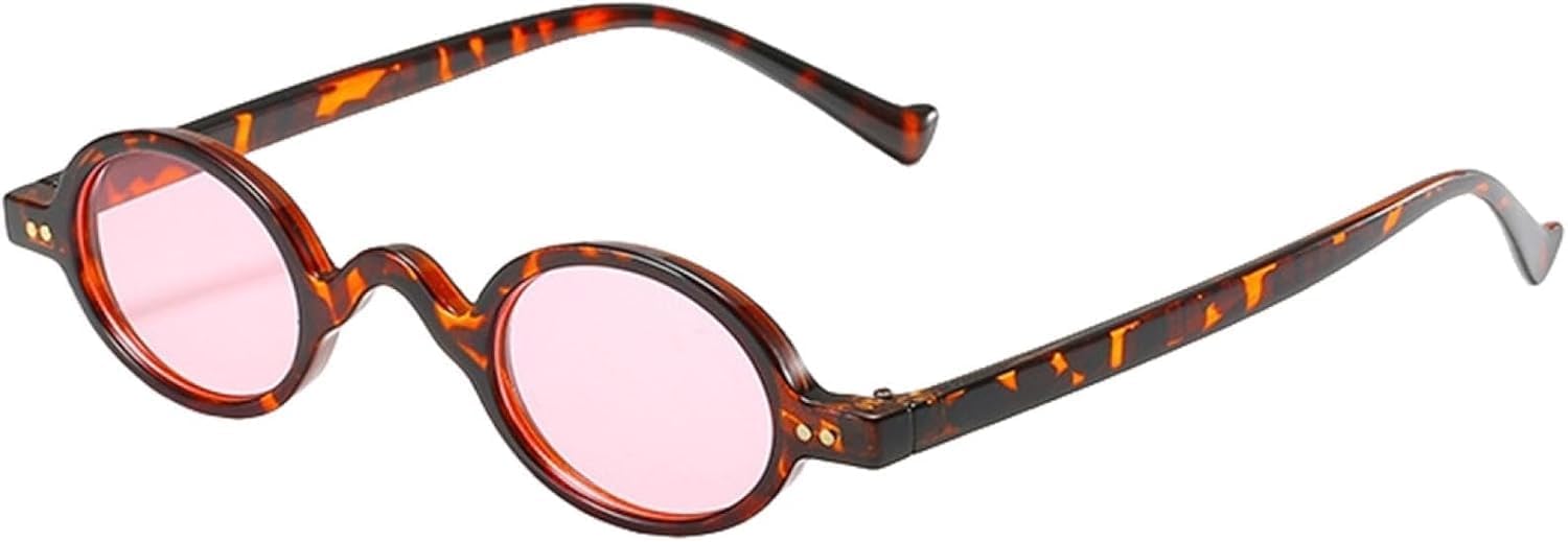 

2026 Маленькие круглые солнцезащитные очки для женщин, винтажные ретро-очки, прозрачные очки для мужчин, панк-очки, модные очки с защитой от УФ-излучения UV400 MTZJH, One Color