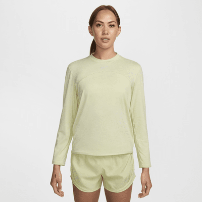 

Футболка Nike Dri-FIT Swift Element UV, цвет Life Lime/White/Heather