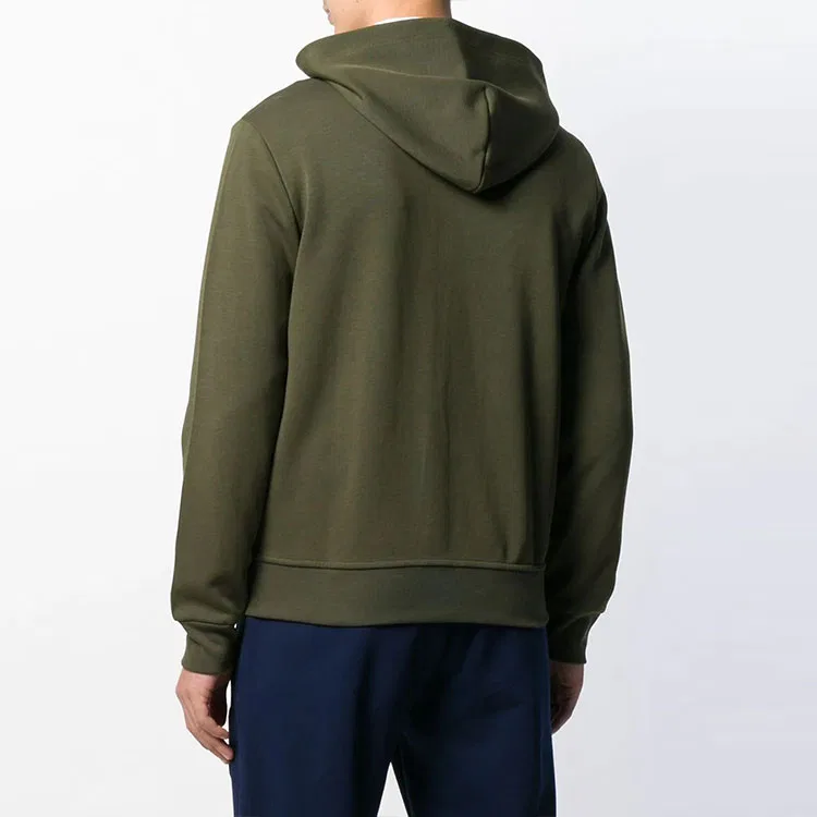 Худи на молнии с вышивкой Pony Polo Ralph Lauren Green — фото 4