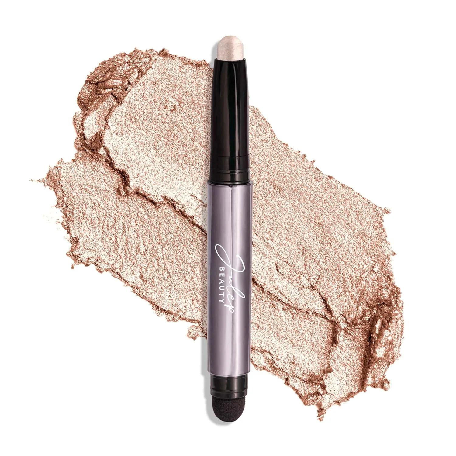 Водостойкие кремово-пудровые тени-карандаш Julep Eyeshadow 101 - перламутровый шиммер - стойкие, не скатываются в складках века, светло-золотисто-бежевые кремовые тени с встроенным аппликатором., 02 Pearl Shimmer
