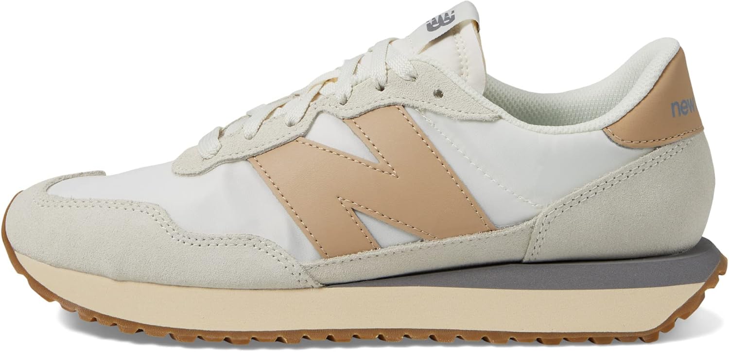 Мужские кроссовки для бега по шоссе New Balance 237 V1 Classic, Beige/Turtledove/Incense — фото 4
