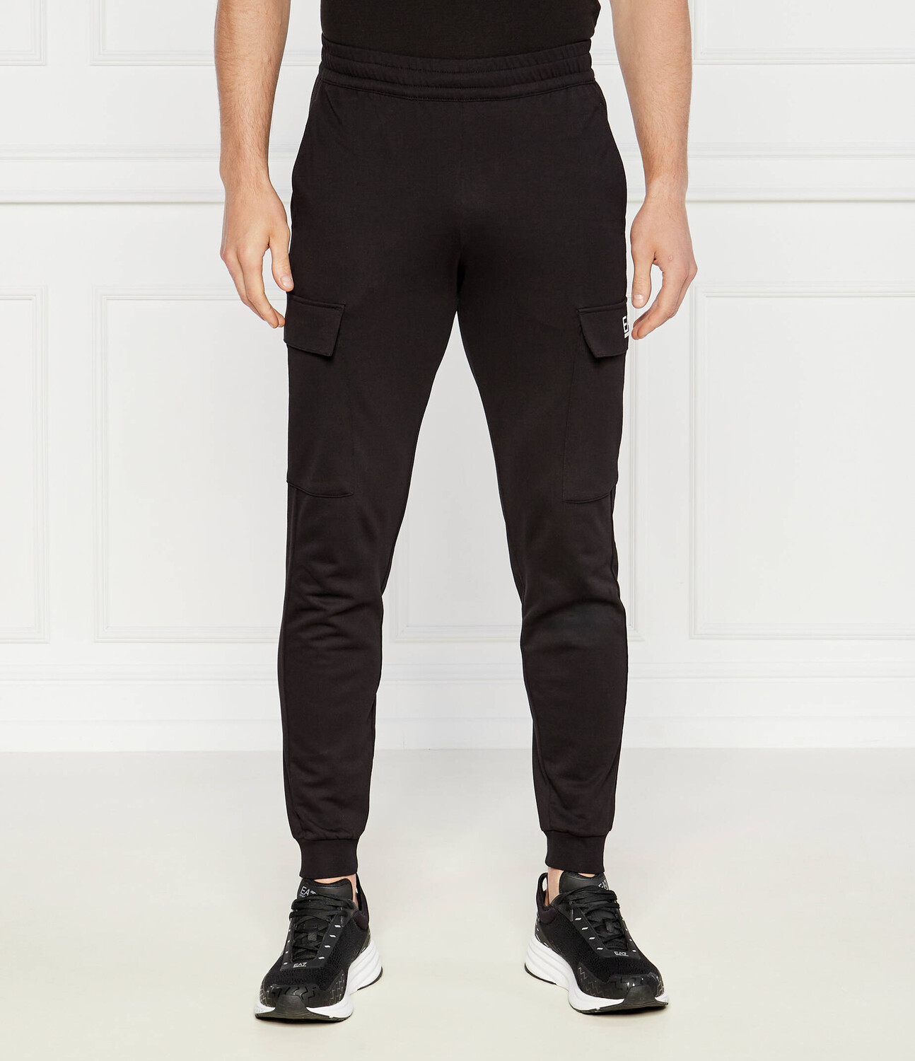 

Спортивные брюки EA7 Slim Fit, черный