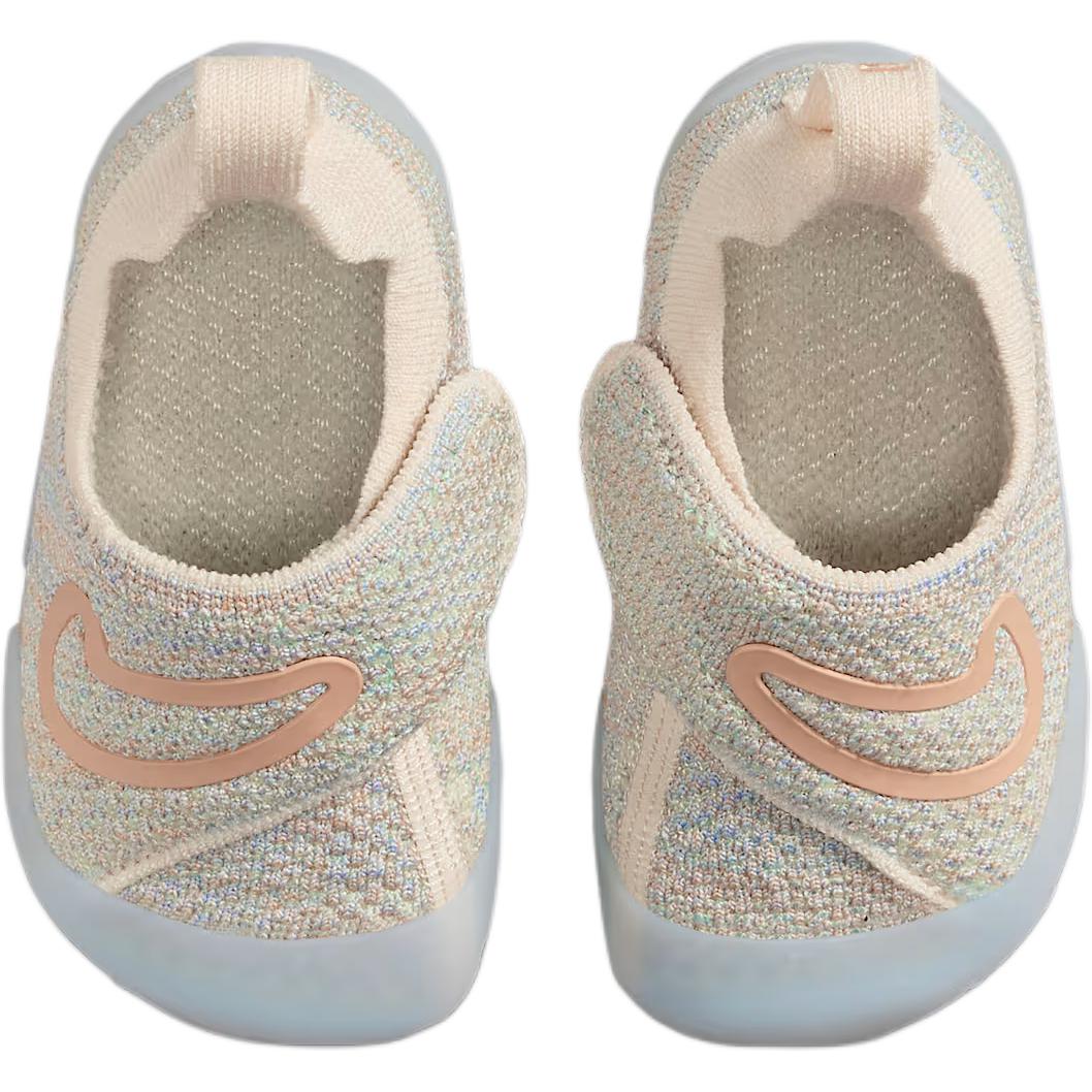 Кроссовки Swoosh 1 устойчивые к истиранию низкие для малышей Nike, розовый — фото 4