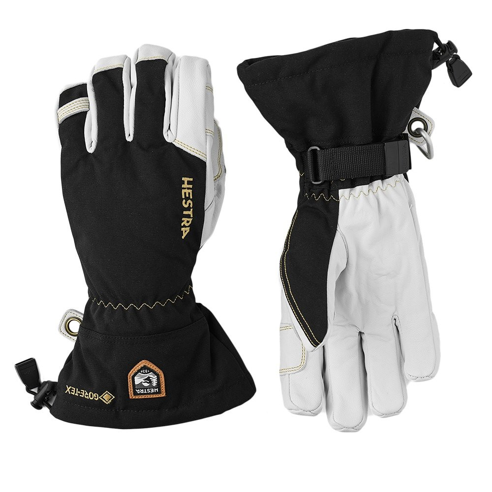 

Мужские кожаные перчатки Hestra Army Leather GORE-TEX., Black/Natural Grey