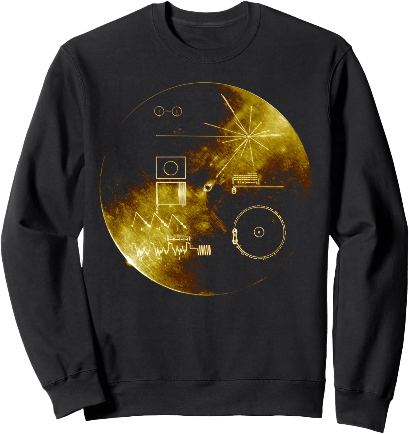 

Толстовка Voyager Golden Records, черная, Черный, Толстовка Voyager Golden Records, черная