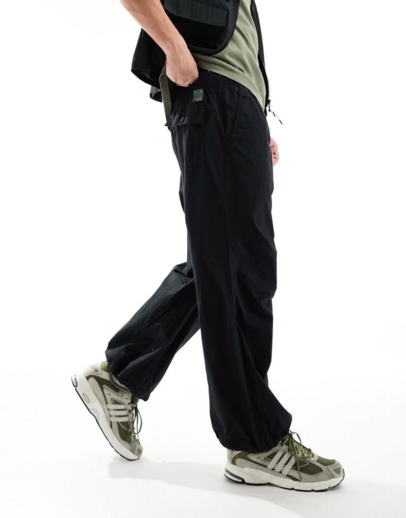 

Jack & Jones – черные широкие брюки