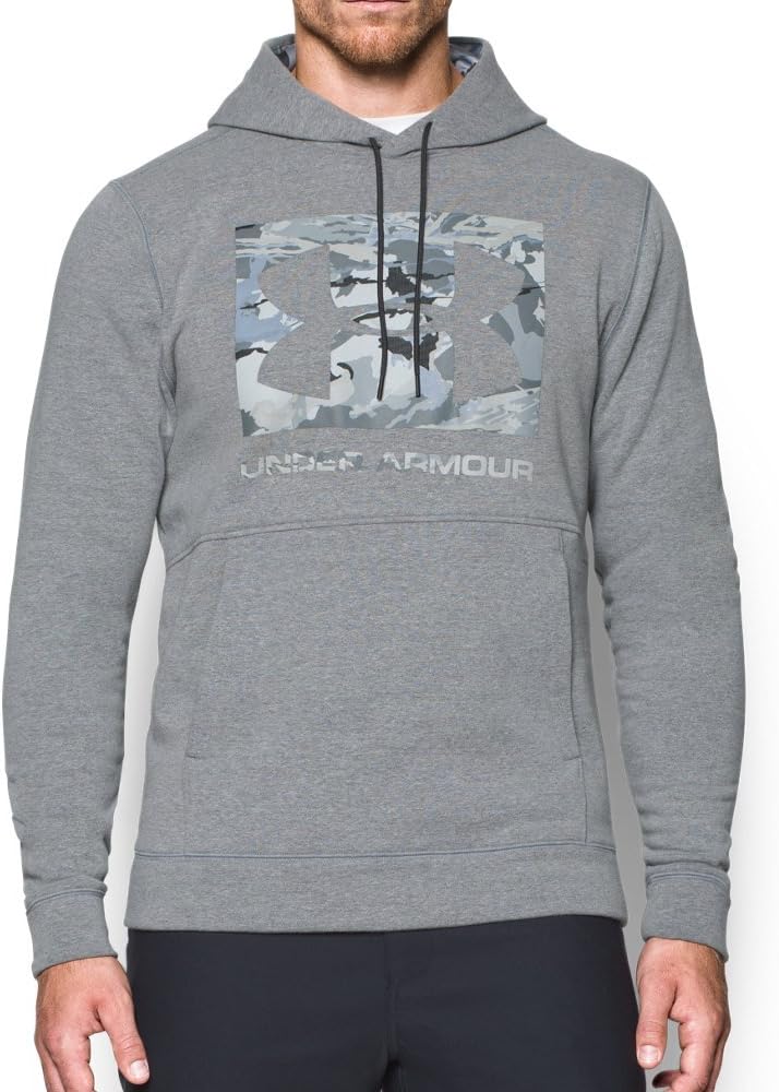 

Толстовка Under Armor Threadborne для мужчин Under Armour, Carbon Heather (090)/Urban Blue