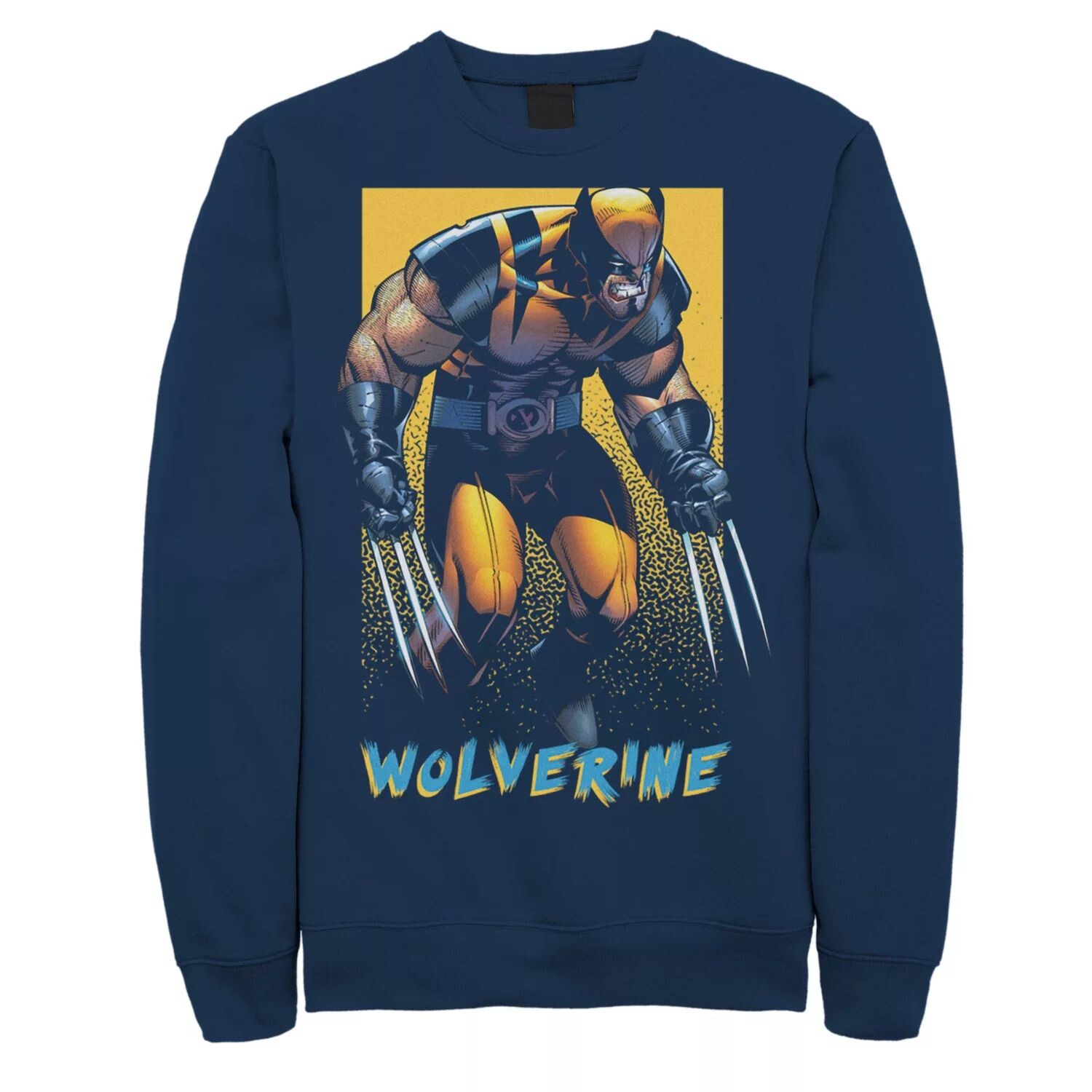 

Мужской свитшот X-Men Wolverine Classic Color Pop Marvel
