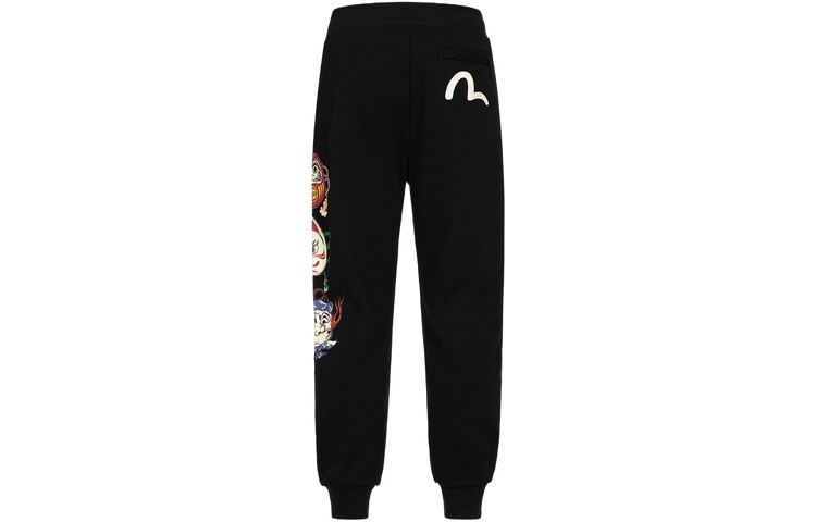 

Повседневные брюки мужские черные Evisu, черный