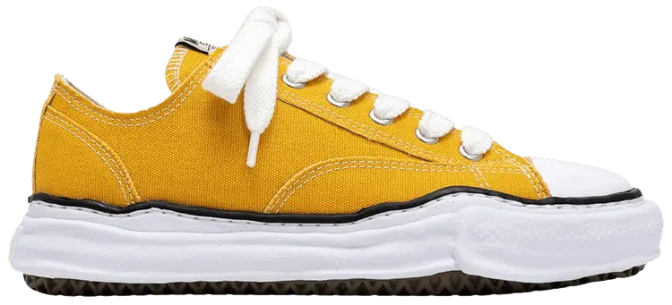 

Кроссовки Maison Mihara Yasuhiro Peterson OG Sole Canvas Low, желтый