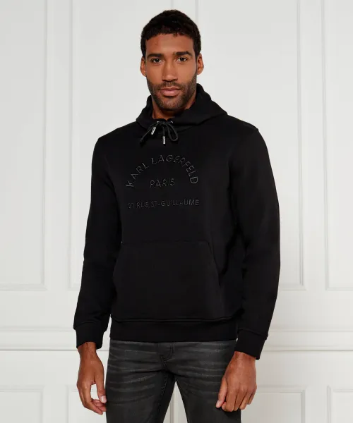 

Толстовка Regular fit Karl Lagerfeld, черный