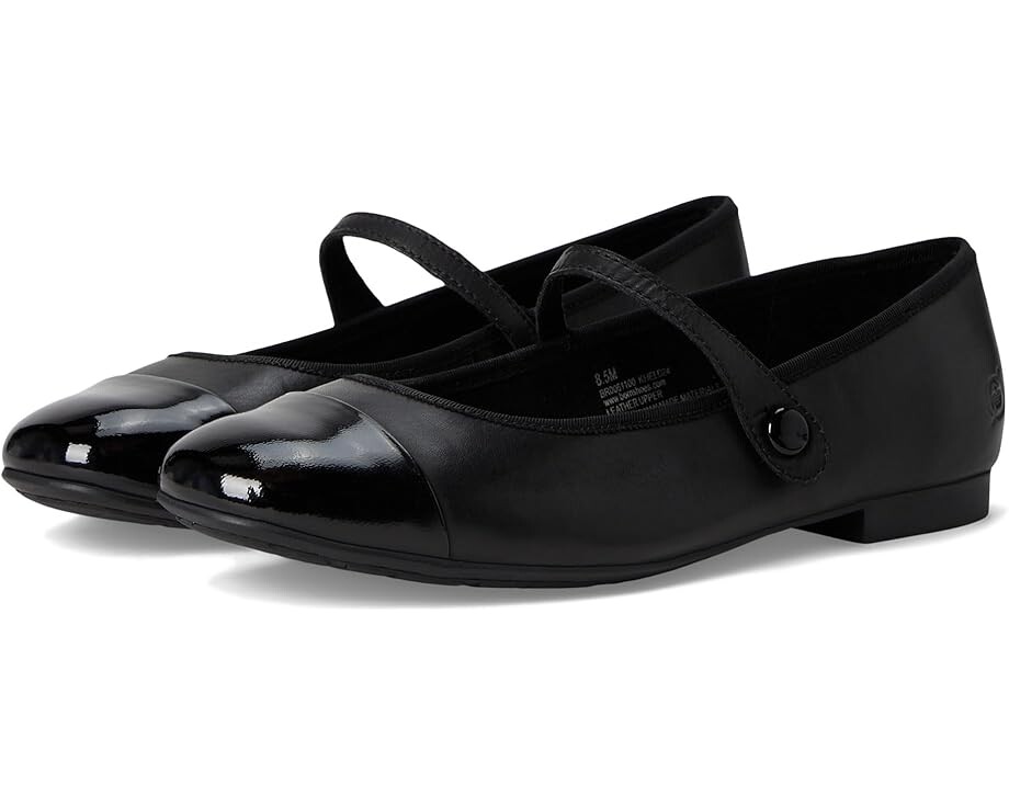 Туфли на плоской подошве Born Pandi MJ, цвет Black (Patent)