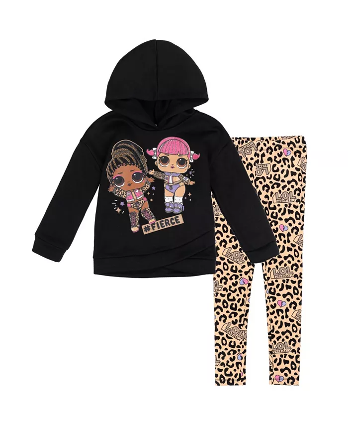 

Детский комплект Roller Sk8er Daring Diva: худи из флиса и леггинсы L.O.L. Surprise!, мультиколор