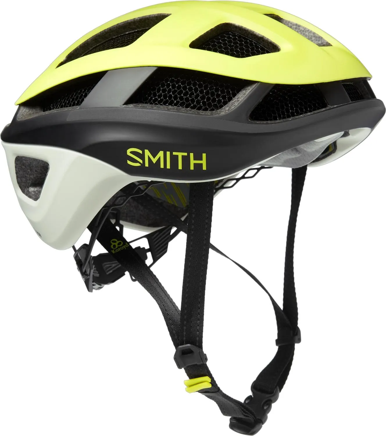 

Следящий MIPS велошлем высокой видимости Smith, Matte Neon Yellow Viz