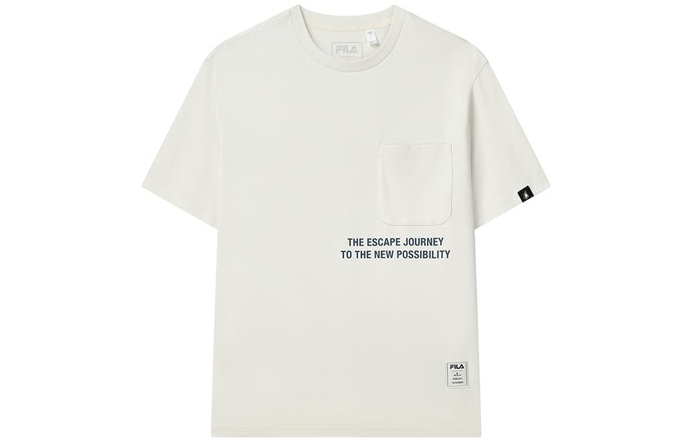 

Футболка Maison Mihara Yasuhiro X Мужская белая Fila, белый