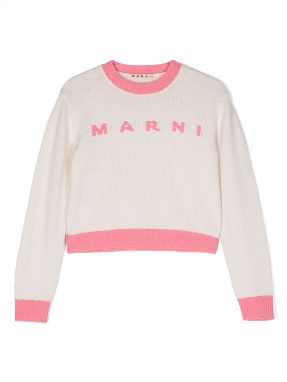 

Marni толстовка в стиле колор-блок, белый