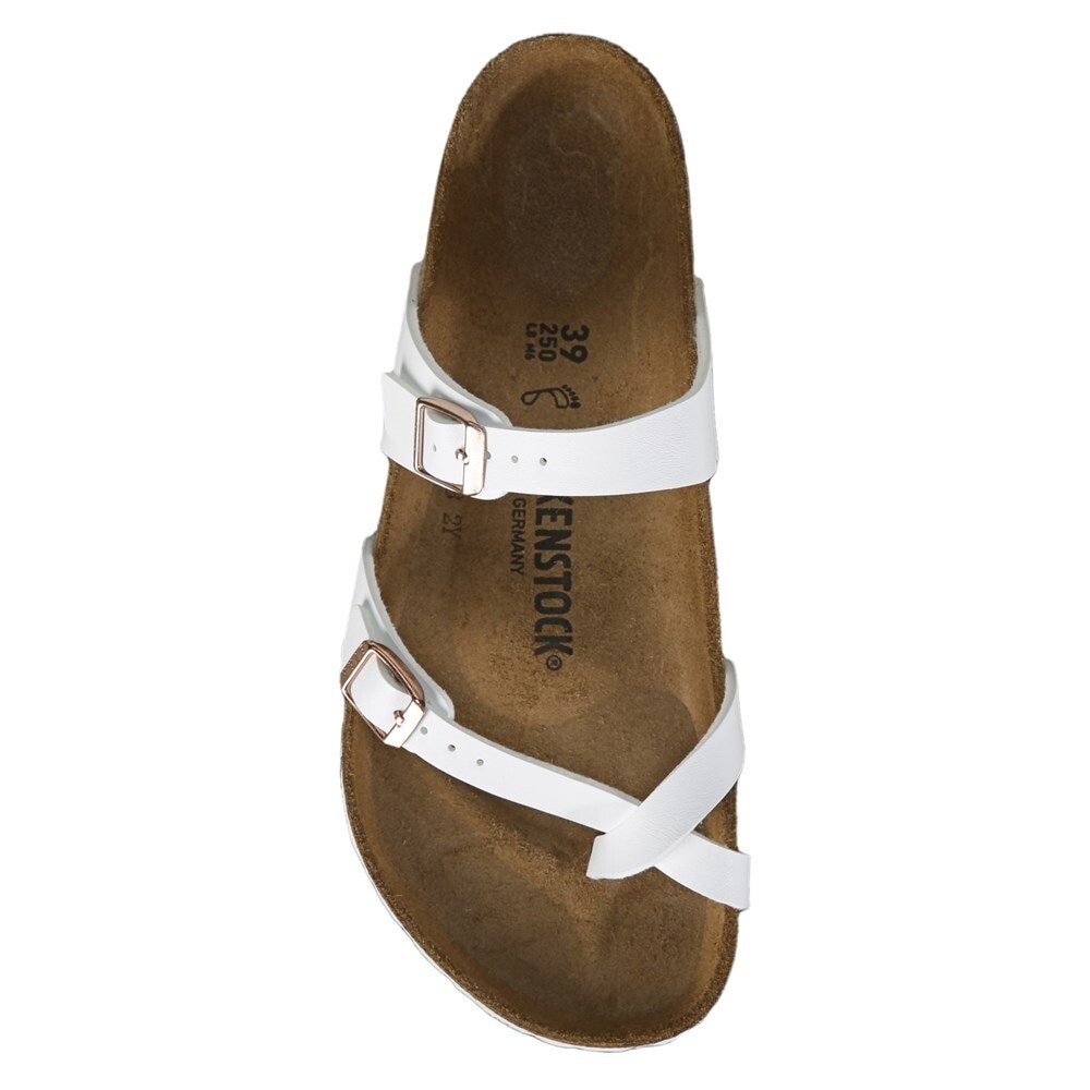 Женские сандалии Mayari со стелькой Birkenstock, белый — фото 4