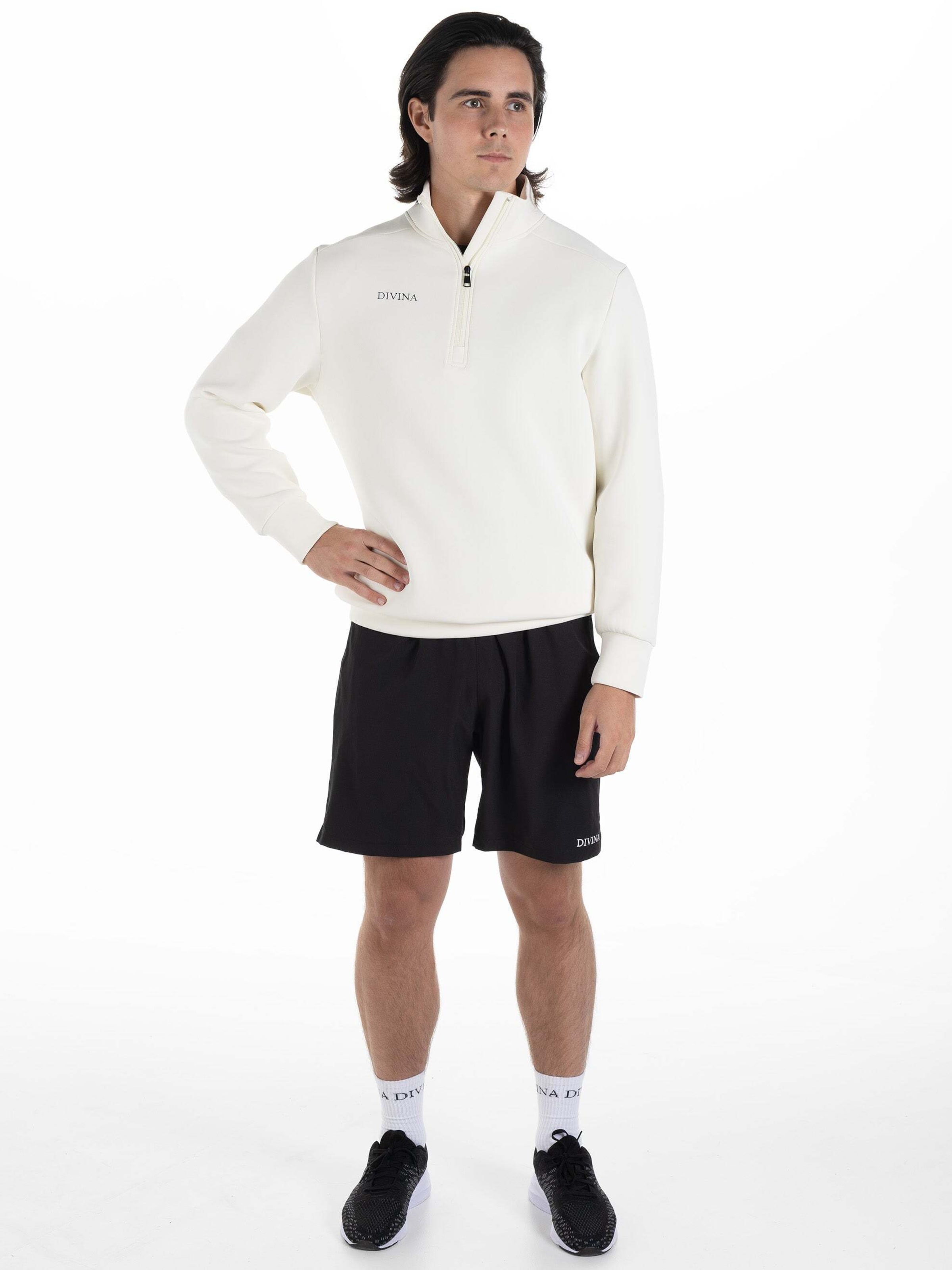

Divina Спортивный свитшот 'Bonum' в белом цвете