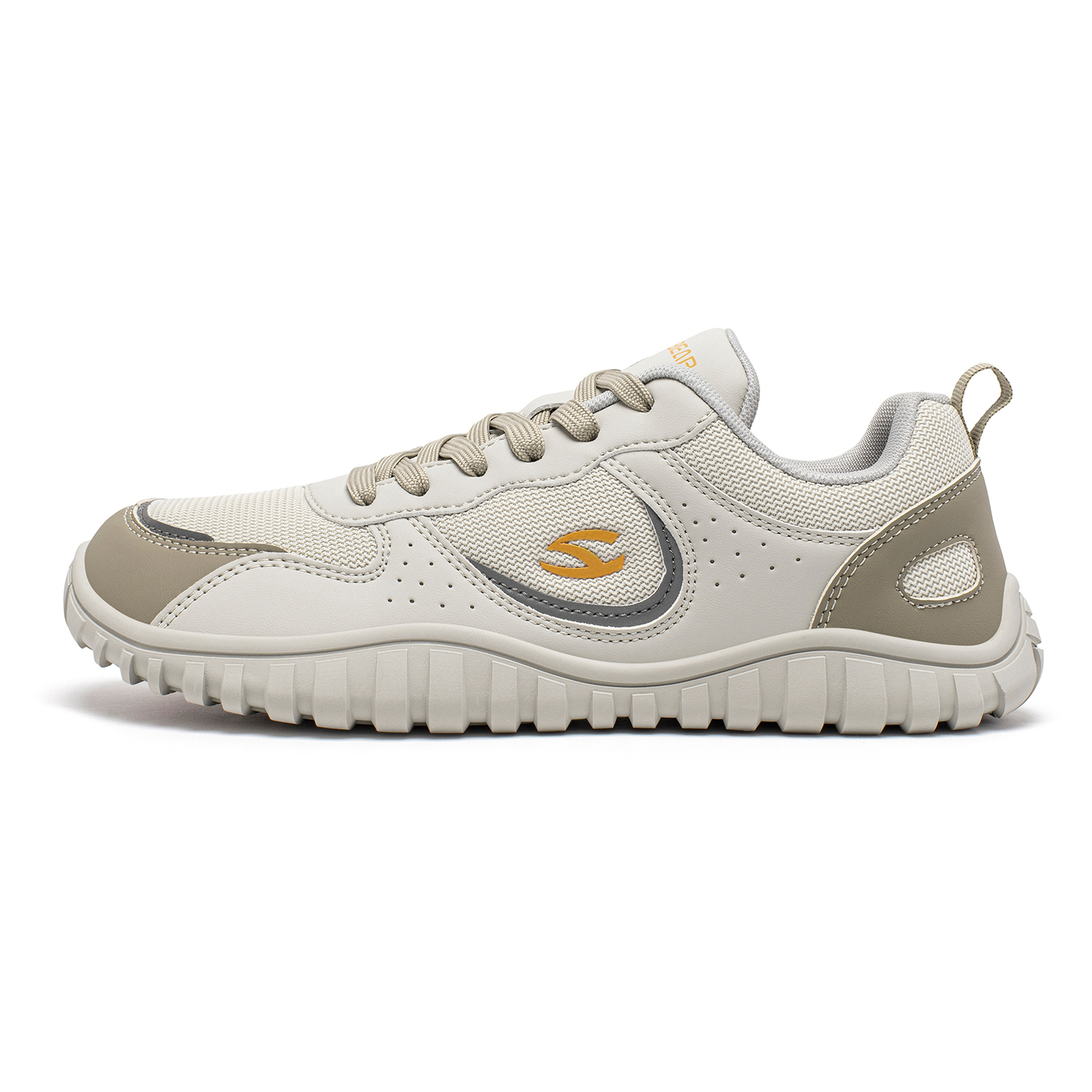 

HOBIBEAR Амортизирующие противоскользящие и износостойкие низкие треккинговые ботинки унисекс бежевые, цвет Beige