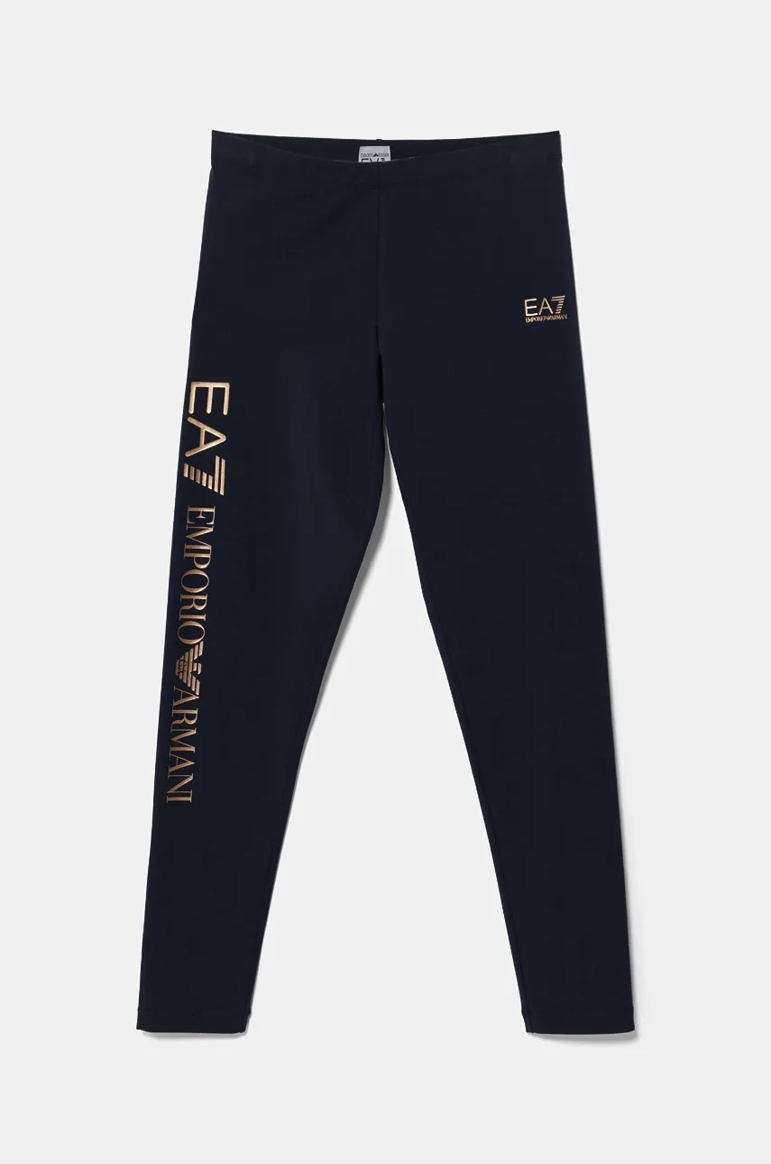 

Леггинсы EA7 Emporio Armani, темно-синий