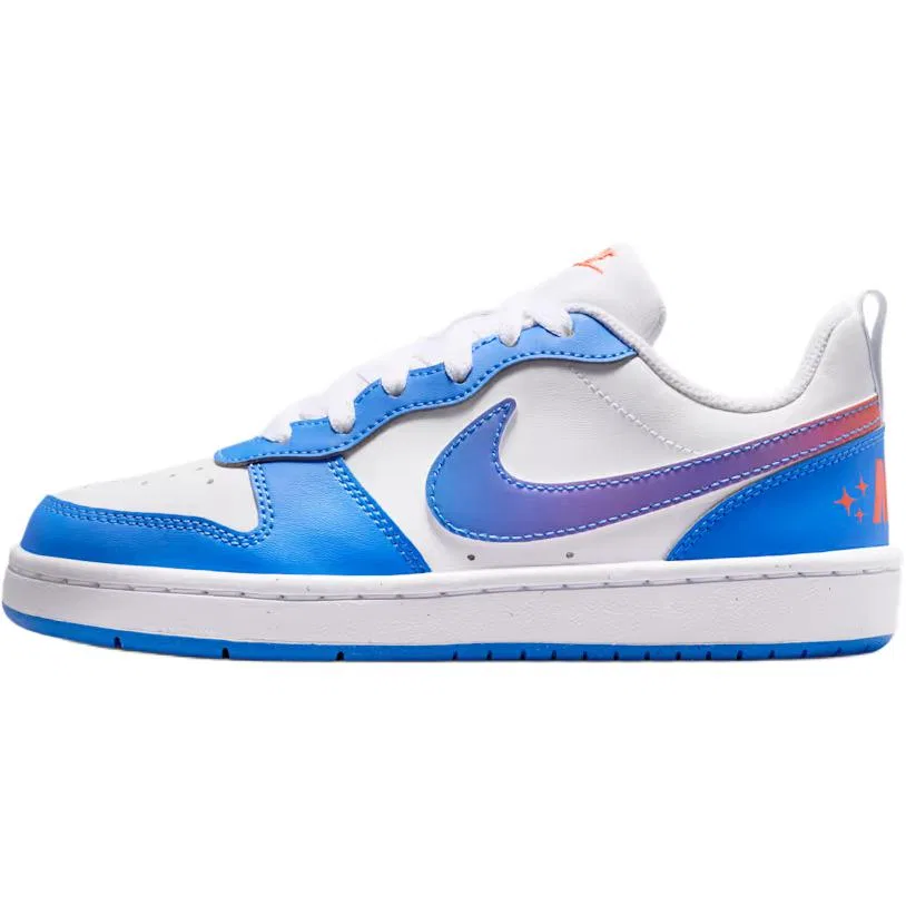 Кроссовки для скейтбординга Court Borough Kids' White Blue Kids' Nike