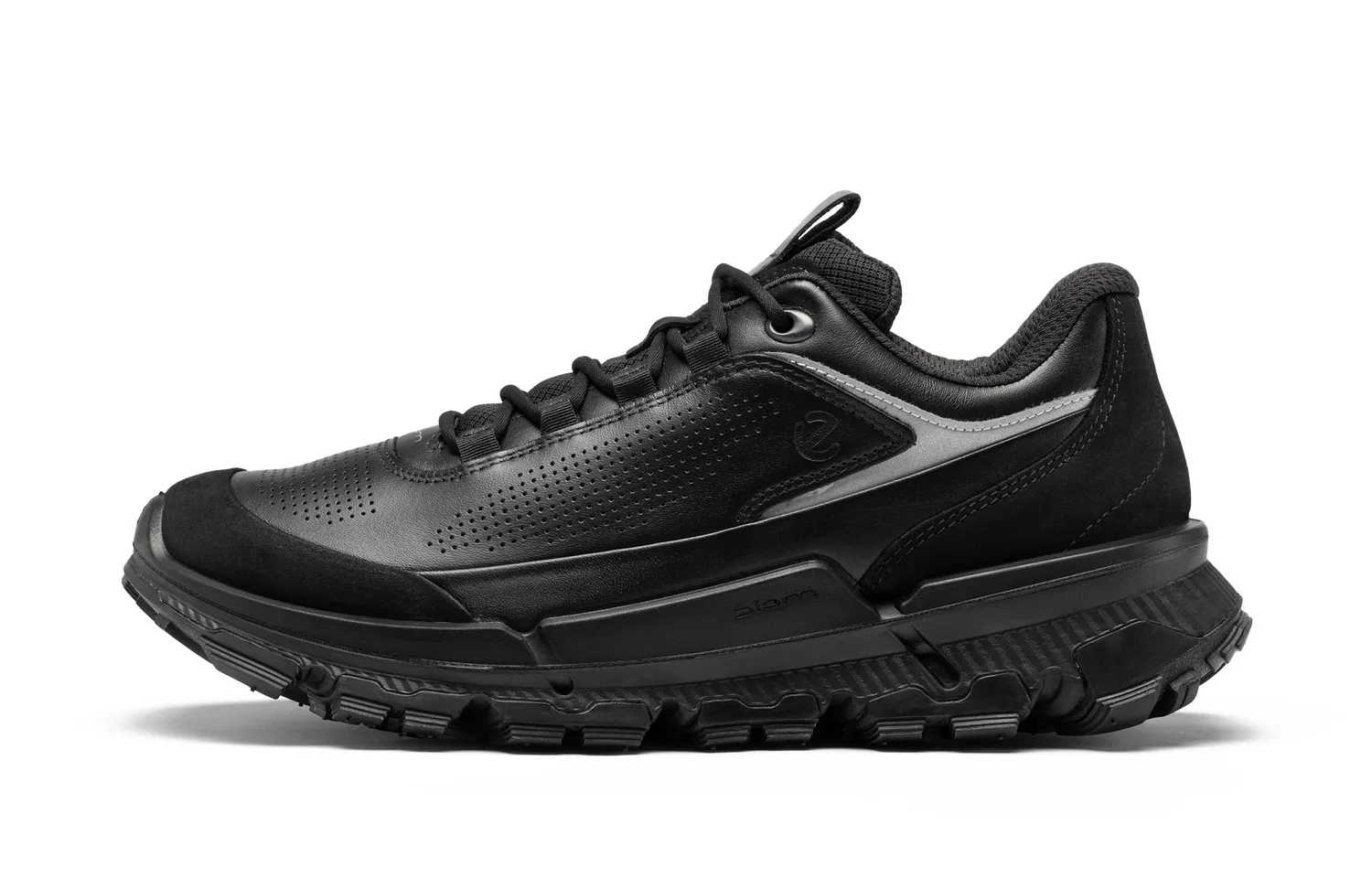 Ecco SS26 BIOM 2.2 TRL Кожаные низкие кроссовки мужские черные 842374