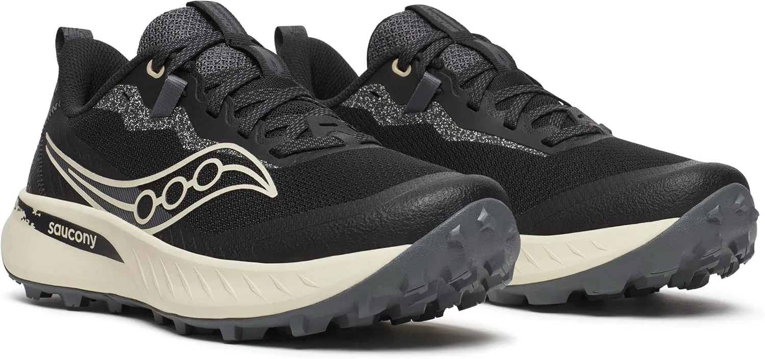 

Мужские кроссовки для трейлового бега Saucony Peregrine 15, черный