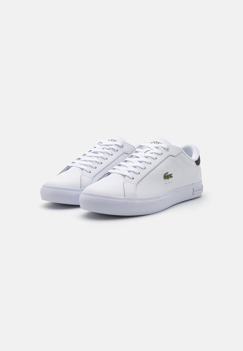 Низкие кеды POWERCOURT 125 Lacoste, белый — фото 2