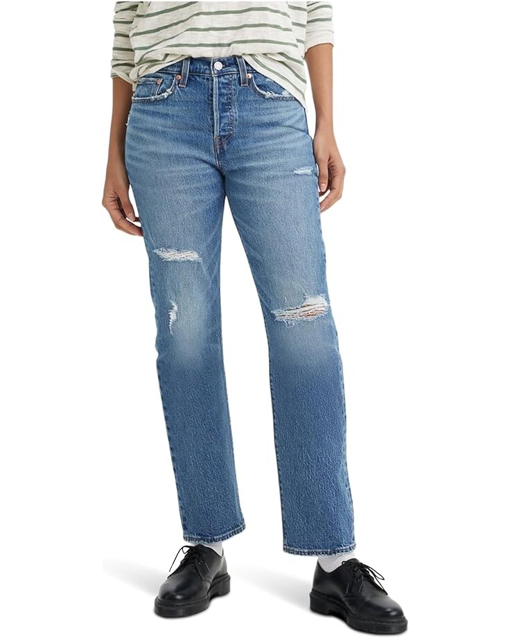 

Джинсы Levi's Premium Premium Wedgie Straight, цвет Neither Here Nor There