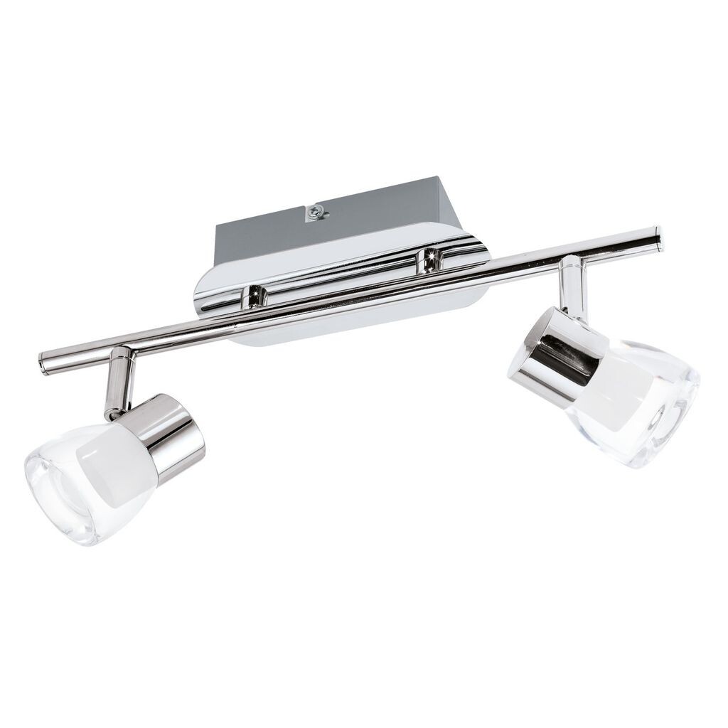 

Светодиодный точечный светильник EGLO PERITO, 2-створчатый. хром, прозрачный, плата светодиодов, A++, 94381, серебро