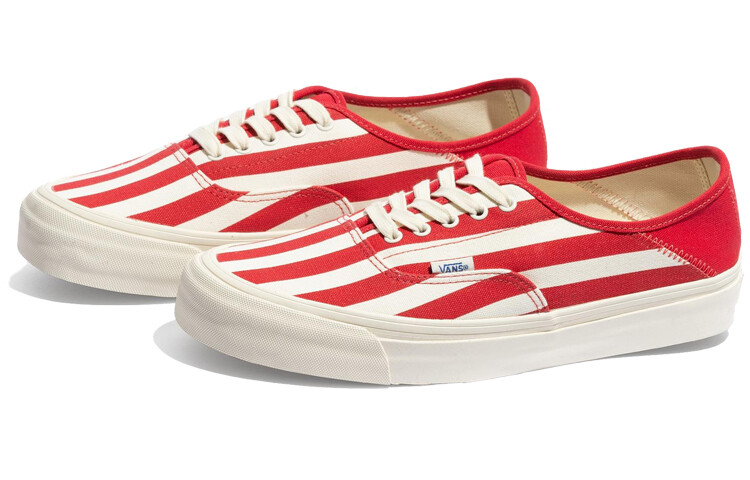 Кроссовки Style 43 Og Vans Lx 'Pinstripe Red' — фото 2